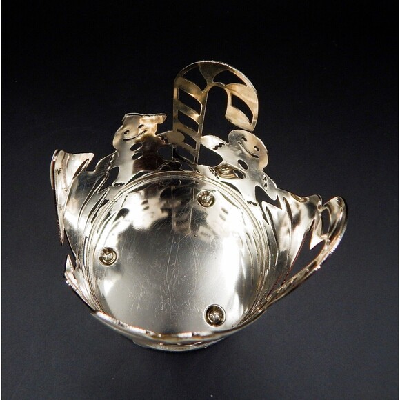 Slatkin & Co Gingerbread House Christmas Tree Holder Silver Bath & Body Works - Picture 5 of 10